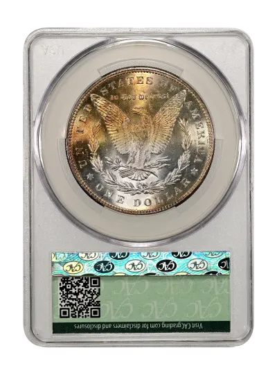 CAC Grading Coin Reverse