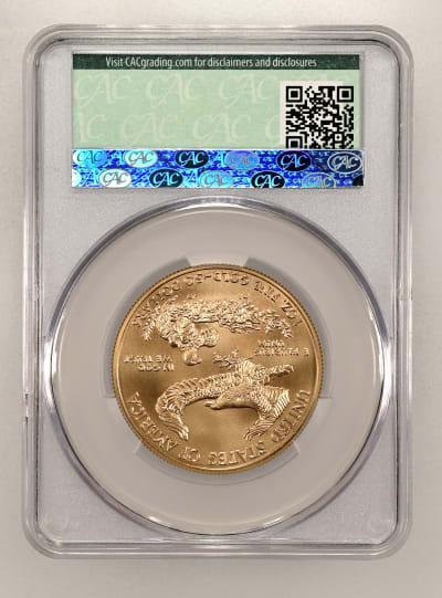 CAC Grading Coin Reverse