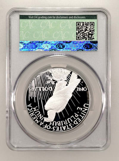 CAC Grading Coin Reverse