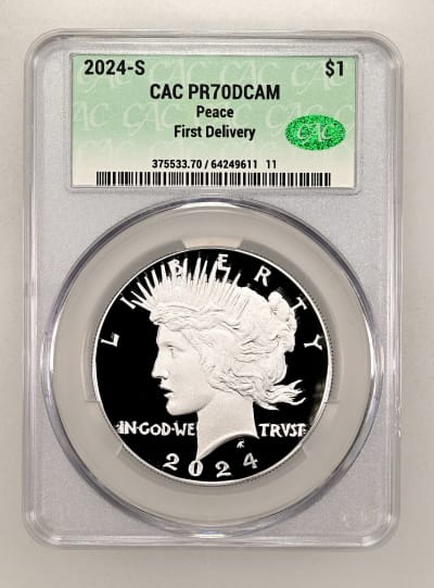 CAC Grading Coin Obverse