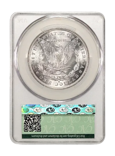 CAC Grading Coin Reverse
