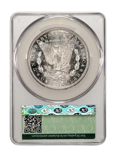 CAC Grading Coin Reverse
