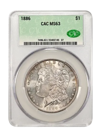 CAC Grading Coin Obverse