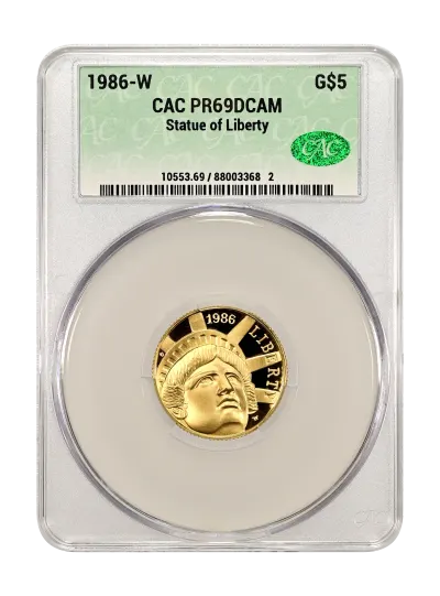 CAC Grading Coin Obverse