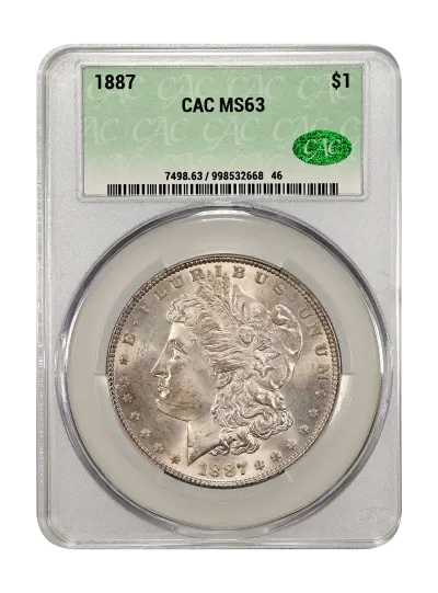 CAC Grading Coin Obverse