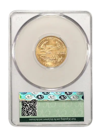 CAC Grading Coin Reverse
