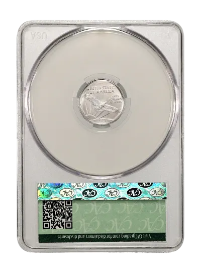 CAC Grading Coin Reverse
