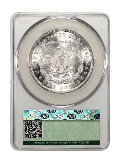 CAC Grading Coin Reverse