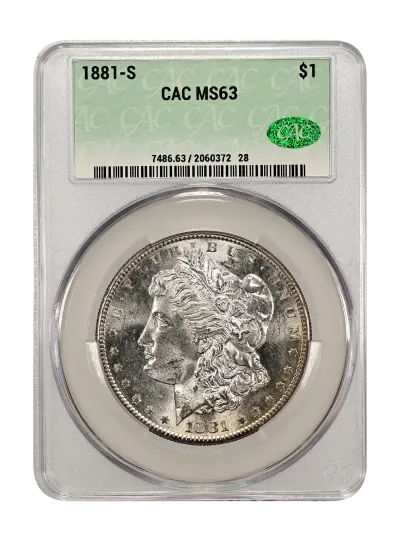 CAC Grading Coin Obverse