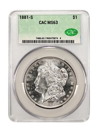 CAC Grading Coin Obverse