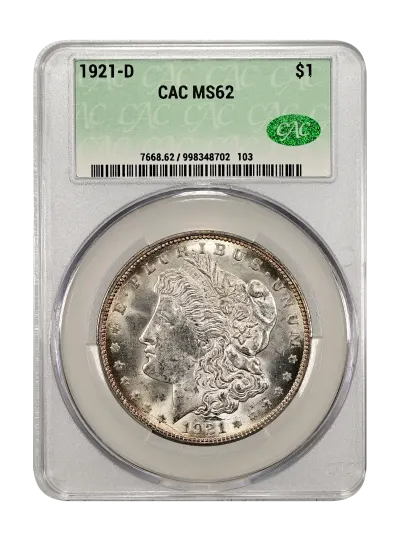 CAC Grading Coin Obverse