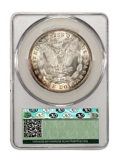 CAC Grading Coin Reverse