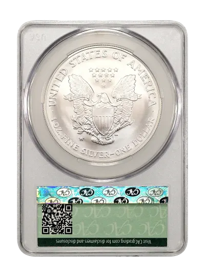 CAC Grading Coin Reverse