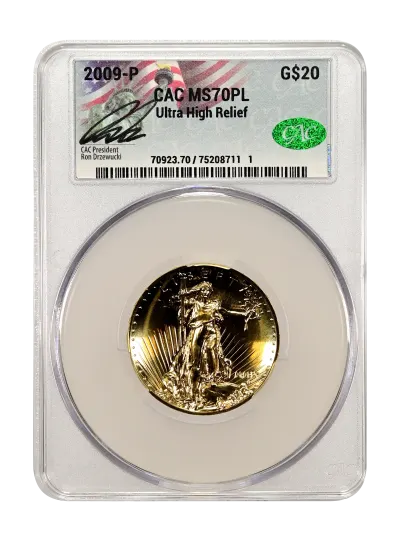 CAC Grading Coin Obverse