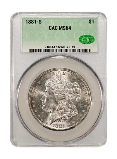 CAC Grading Coin Obverse