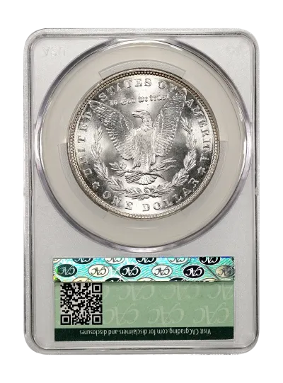 CAC Grading Coin Reverse