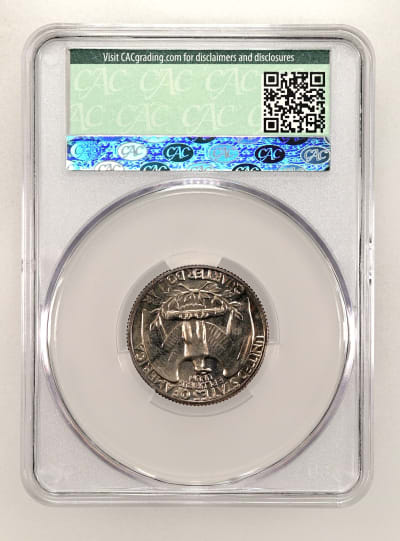 CAC Grading Coin Reverse