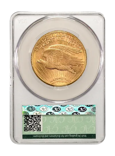 CAC Grading Coin Reverse