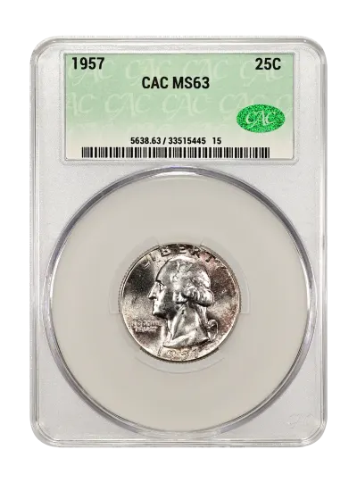 CAC Grading Coin Obverse