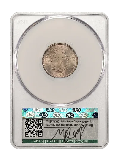 CAC Grading Coin Reverse