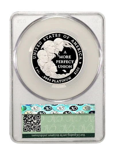 CAC Grading Coin Reverse