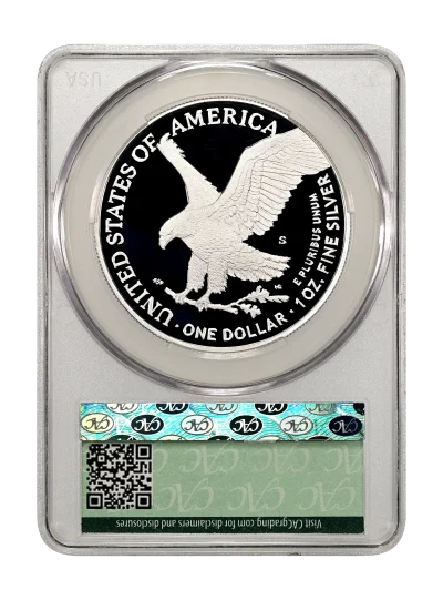 CAC Grading Coin Reverse