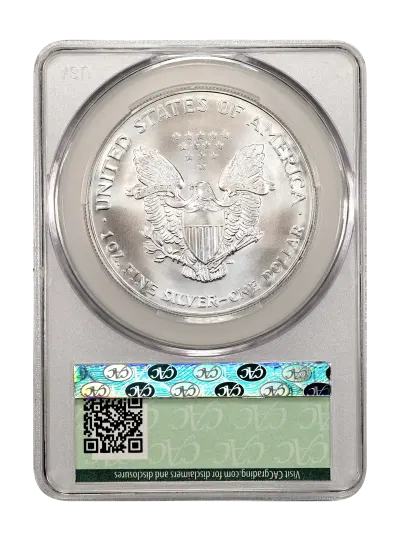 CAC Grading Coin Reverse
