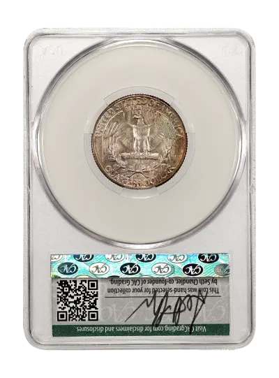 CAC Grading Coin Reverse