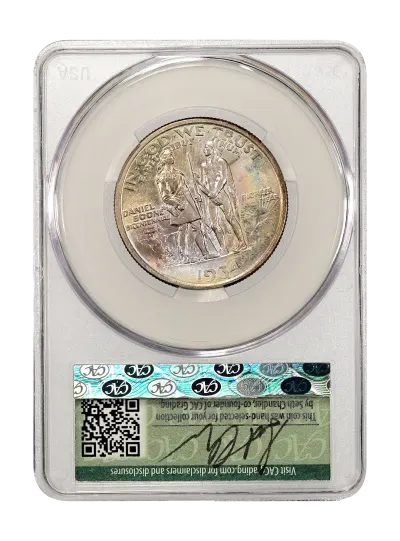 CAC Grading Coin Reverse