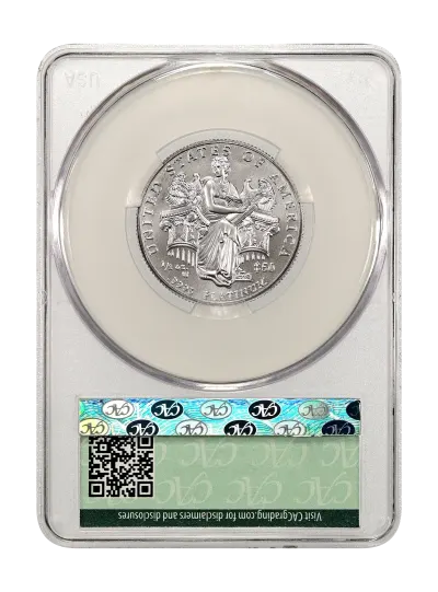 CAC Grading Coin Reverse