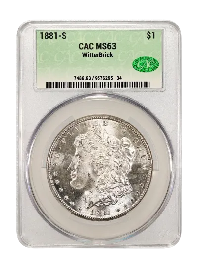 CAC Grading Coin Obverse