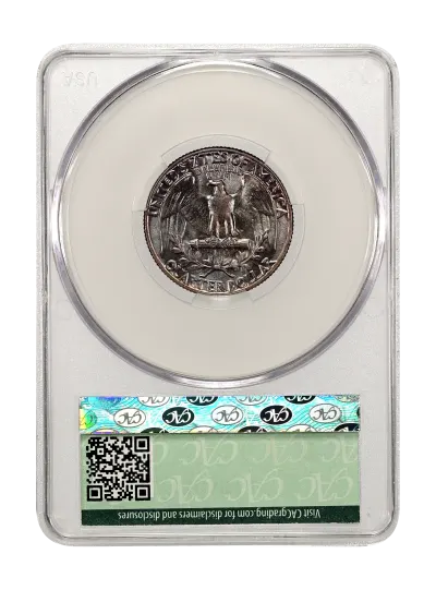 CAC Grading Coin Reverse