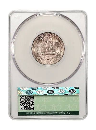 CAC Grading Coin Reverse