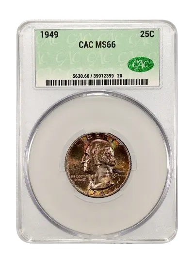 CAC Grading Coin Obverse