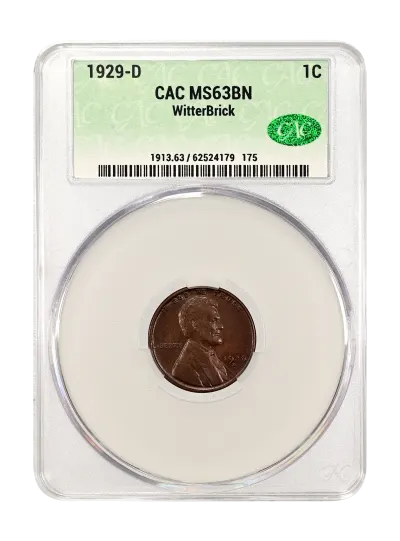 CAC Grading Coin Obverse