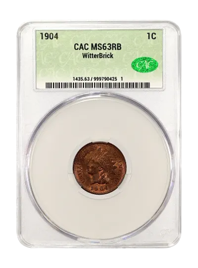 CAC Grading Coin Obverse