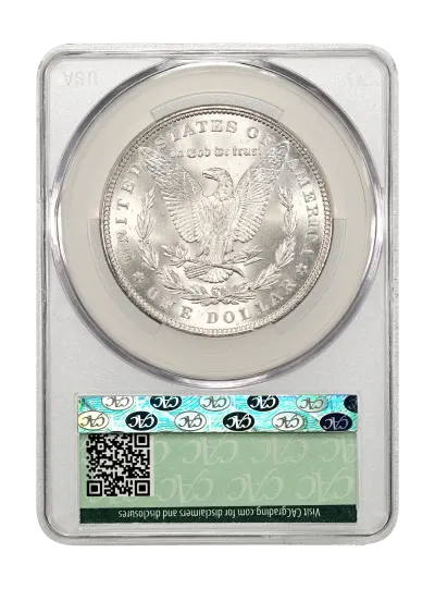 CAC Grading Coin Reverse