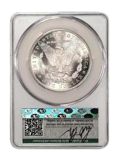 CAC Grading Coin Reverse