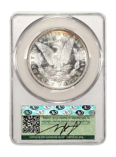 CAC Grading Coin Reverse