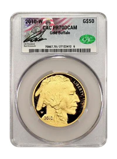 CAC Grading Coin Obverse