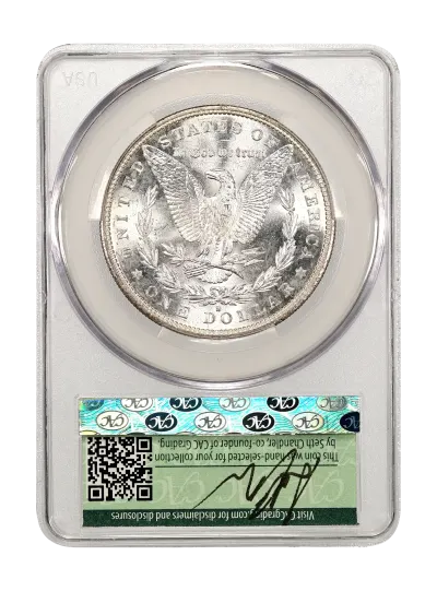 CAC Grading Coin Reverse