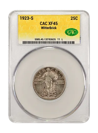 CAC Grading Coin Obverse