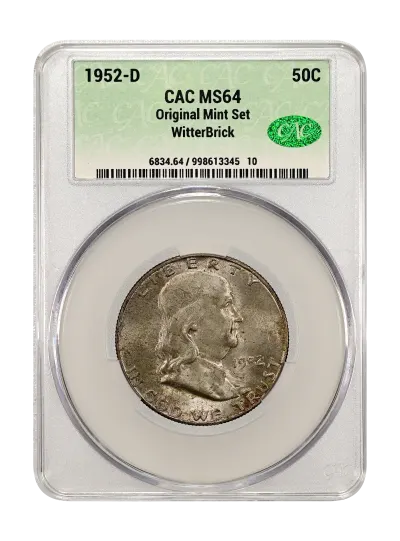CAC Grading Coin Obverse