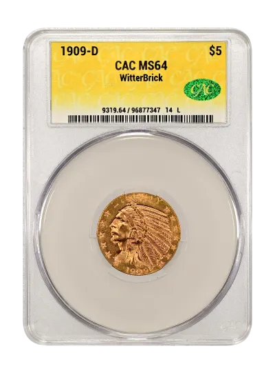 CAC Grading Coin Obverse