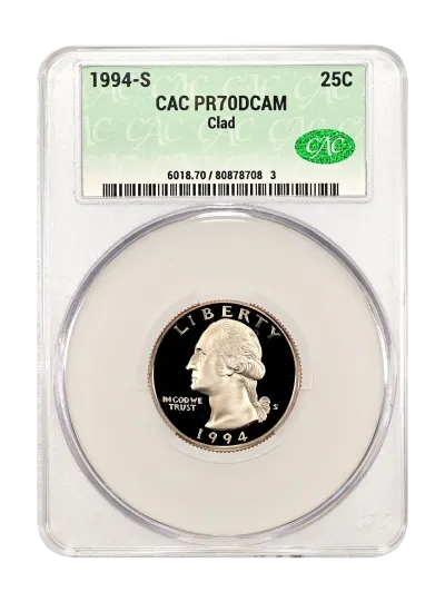 CAC Grading Coin Obverse