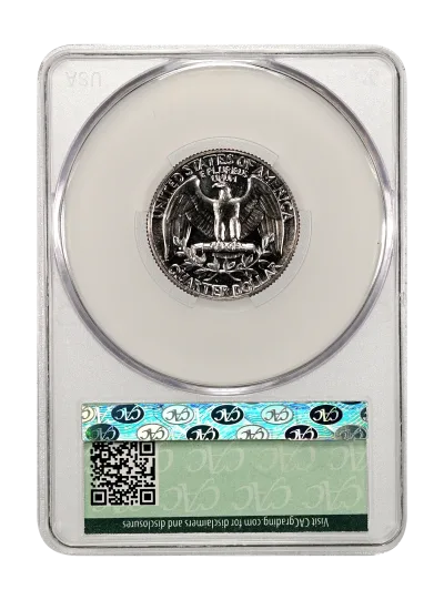 CAC Grading Coin Reverse