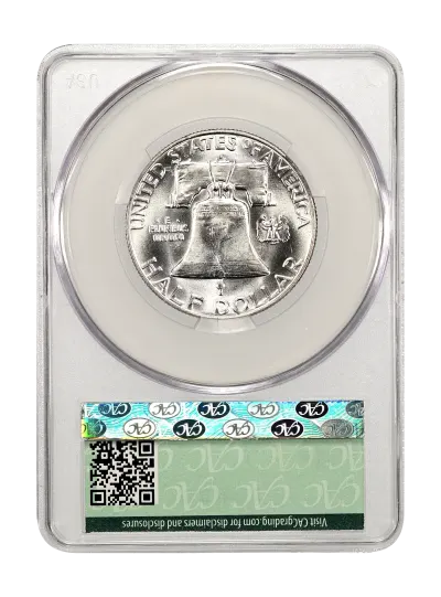 CAC Grading Coin Reverse