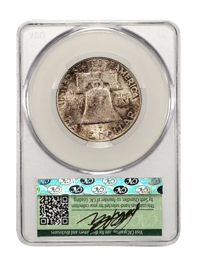 CAC Grading Coin Reverse