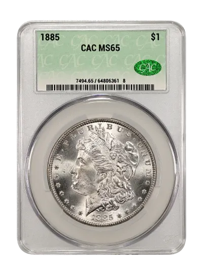 CAC Grading Coin Obverse
