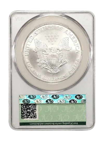 CAC Grading Coin Reverse